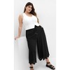Women's Plus Size Alaia Pant - black | CITY CHIC - 2 of 4