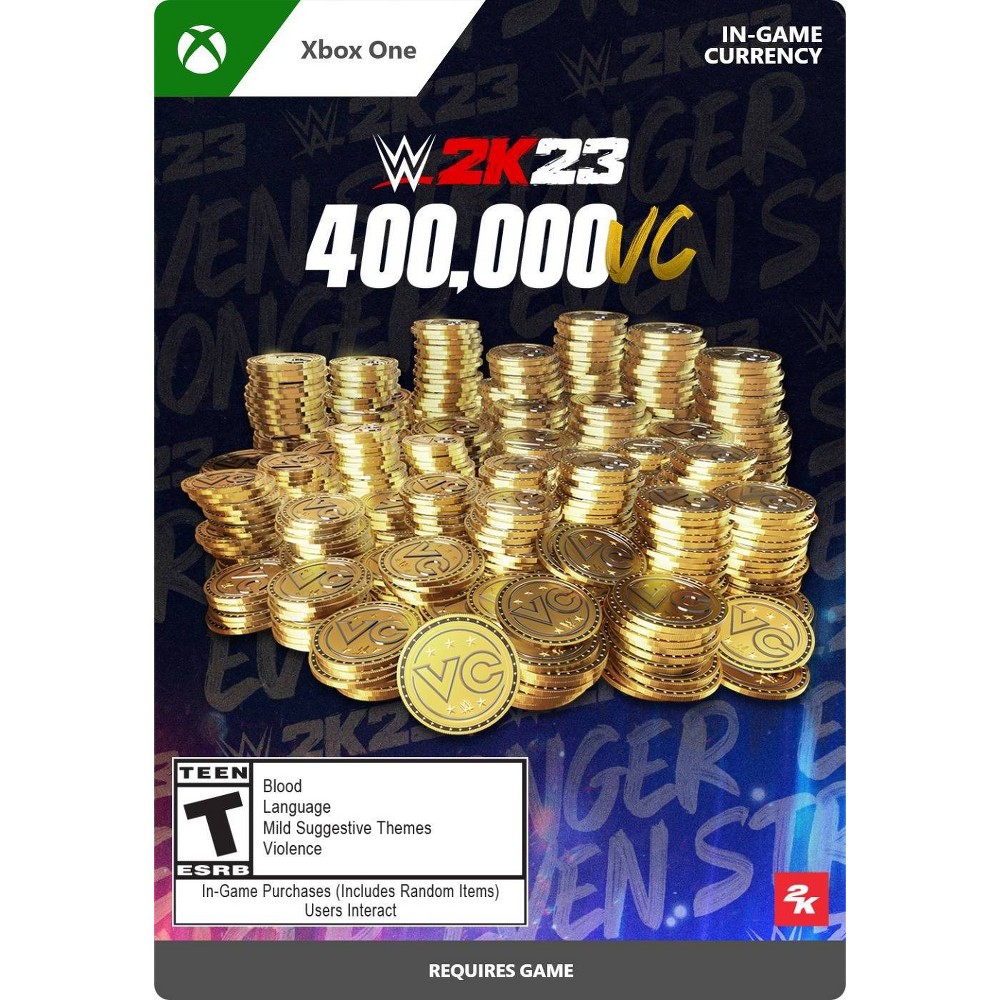 Photos - Console Accessory Microsoft WWE 2K23: 400,000 Virtual Currency Pack - Xbox One  (Digital)