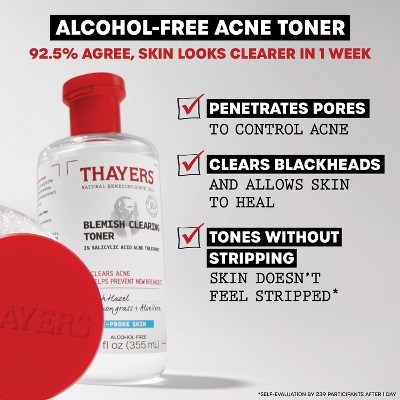 Thayers Natural Remedies Witch Hazel Lemon Blemish Clearing Toner - 12 fl oz_7