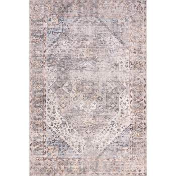 Kirsty Traditional Distressed Cotton Area Rug