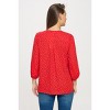 WEST K Women's Sophia Three Quarter Sleeve Blouse - 3 of 4