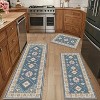 DOMETOUR Kitchen Rugs 3 Piece,Washable Non Slip Runner Rug,Farmhouse Hallway Doormat for Home Decor - 3 of 4
