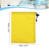 Unique Bargains Tear-Resistant Polyester Traveling Laundry Bag with Drawstring 2 Pcs - 2 of 4