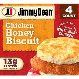 Jimmy Dean Crispy Chicken Honey Biscuit - 4ct/16oz - 1 of 4