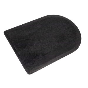 Storied Home Gourmet Noir Mango Wood Cheese and Cutting Board, Black - 1 of 4