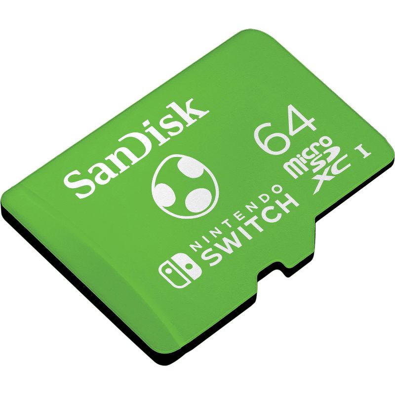 SanDisk 64GB microSDXC UHS-1 for Nintendo Switch Yoshi, 2 of 7