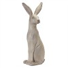 Natural Stone Sitting Rabbit Statue (Set of 2) - 4 of 4