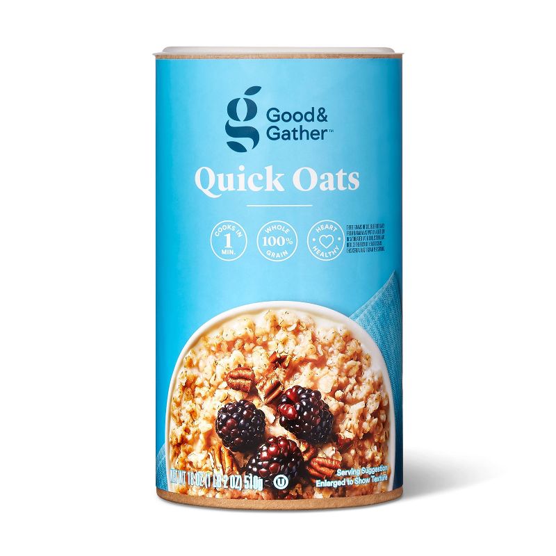 Quick Oats - 18oz - Good &#38; Gather&#8482;, 1 of 4