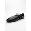 Zoey - Black Leather Ballet Flats (Women) Black 6 Forever & Always Shoes - 3 of 4