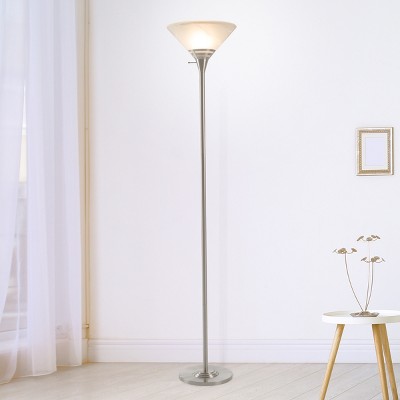 silver tripod floor lamp