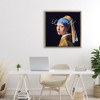 Stupell Industries Iconic Pear Earring Girl Floating Frame Canvas Art - 3 of 4