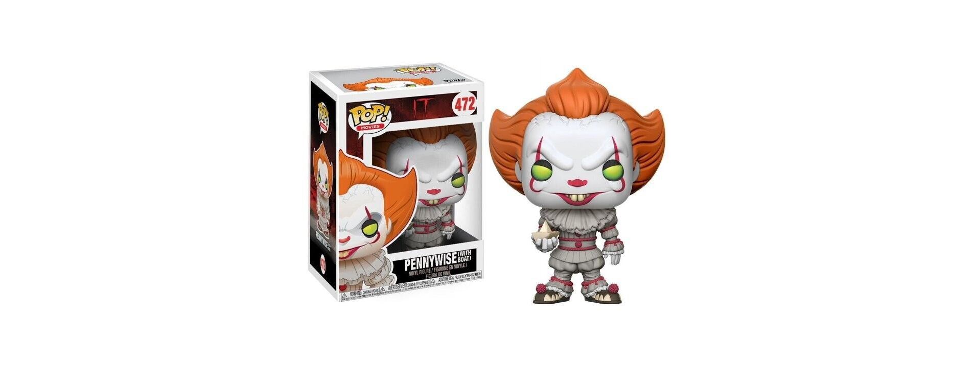 Funko Pop! Movies: It - Pennywise with Boat Vinyl Figure 472