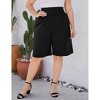Clearlove Women's Plus Size Wide Leg Pants Casual Loose Lounge Pants with Pockets - 2 of 4