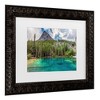 Trademark Fine Art Pierre Leclerc Grassi Lakes Matted Framed Art - 3 of 4