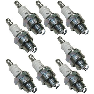 NGK 8 Pack of Genuine OEM Standard Spark Plugs - BPM7A-8PK - 1 of 1
