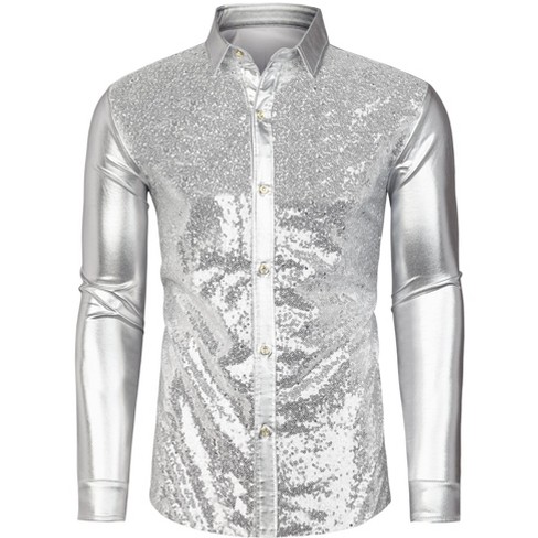 Men's Clothing Sequins Stars, Men's Sequins T-shirts