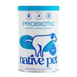Native Pet Probiotic Supplement Powder - 4.1oz
