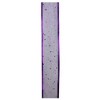 Northlight Pack of 12 Shimmering Purple Wired Christmas Craft Ribbon Spools - 2.5" x 120 Yards - 2 of 3