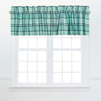 C&F Home Mckinley Plaid Blue Valance Collection