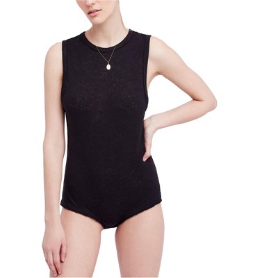Free People Womens All The Time Bodysuit Jumpsuit