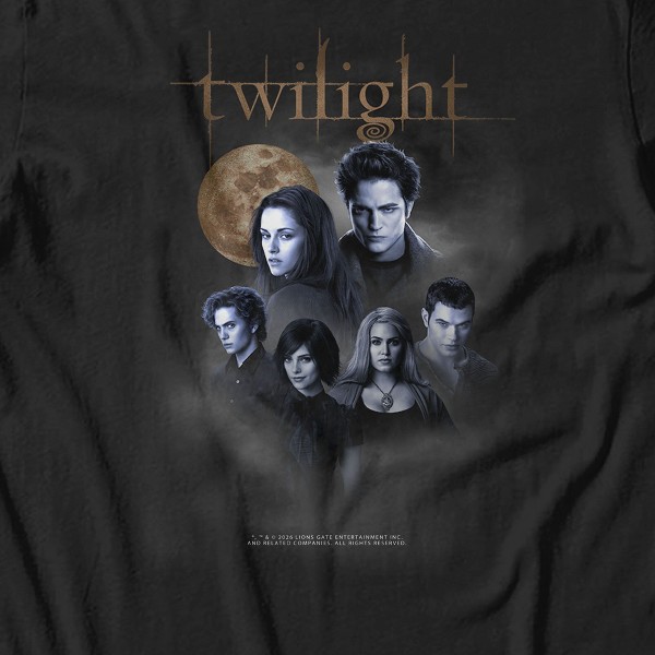 Camiseta familiar Twilight Night Time para hombre - Negro, talla S 3