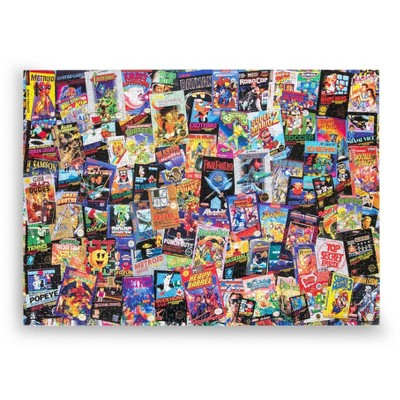 8-Bit Armageddon Retro Video Game 1000 Piece Jigsaw Puzzle
