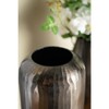 7x7x17" Aluminum Layered Chisel Oval Vase - 2 of 4