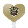 Kutztown Secondary Logo Heart Love Cupcake Picks Toppers Decoration Set of 6 - 2 of 4