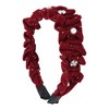 Unique Bargains Women's Pleats Rhinestone Hairband 1 Pc - 3 of 4