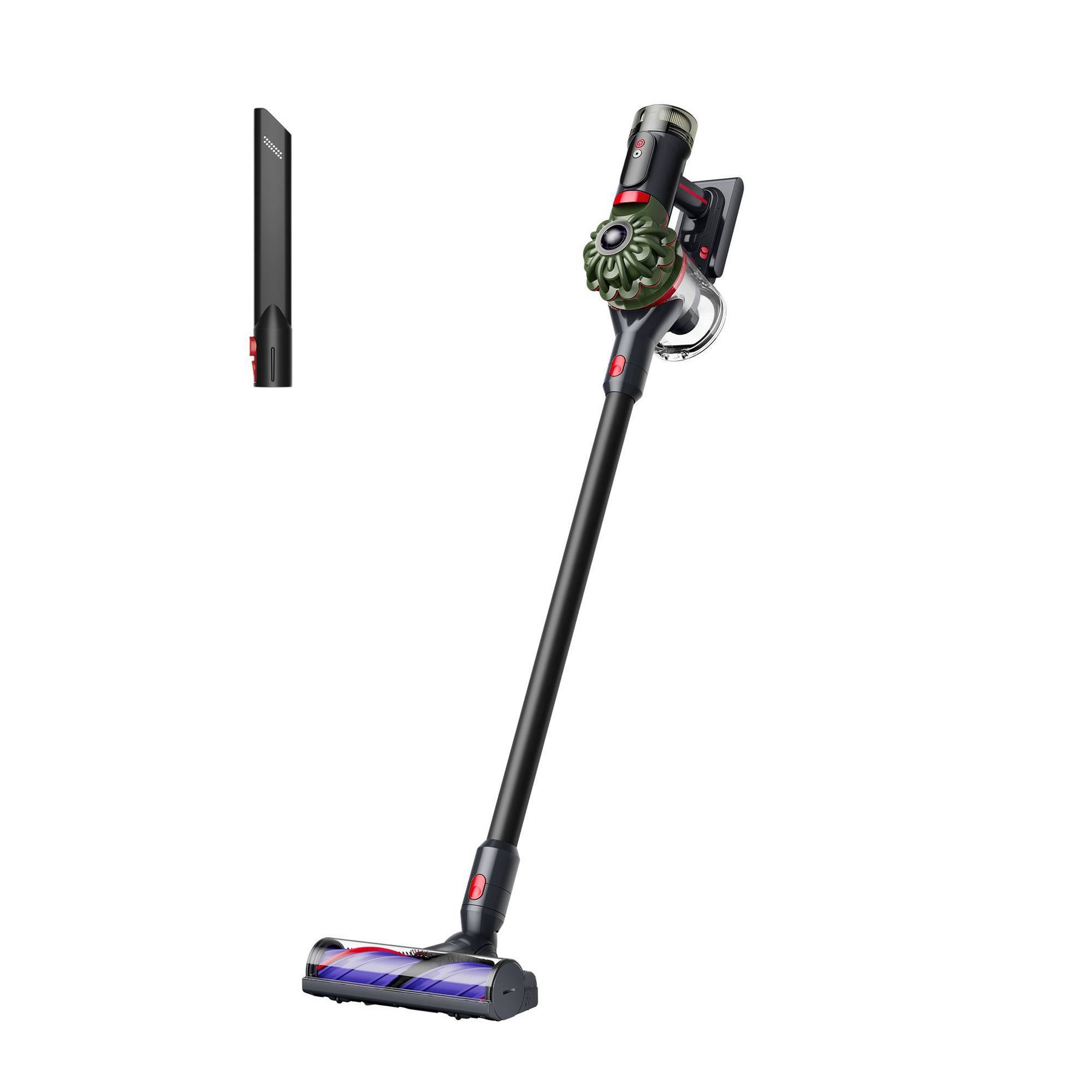 Dyson V8 Cyclone Cordless Vacuum Carpet Cleaner 285M 9.8" Cleaning Path Beige/Black