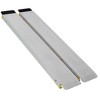 Wheel Chair Ramp, 7FT, Adjustable, Non-Skid, Aluminium Alloy Ramp, Portable Telescopic Ramps, with 600 Pound Bearing Capacity for Entry Steps Stairs - 4 of 4