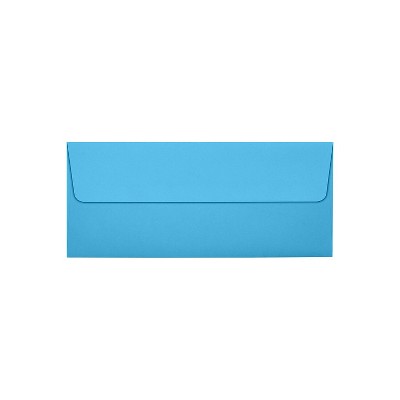 JAM Paper Self Seal #10 Business Envelopes 4 1/8" x 9 1/2" Blue 500/Pack (5360-13-500)