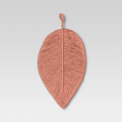 12" x 20" Hand Made Cotton Wall Art Pink - Opalhouse™