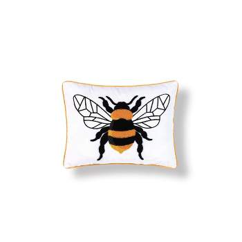 C&F Home 14" x 18" Bumble Bee Spring Decorative Throw Pillow