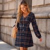 Women's Plaid Mini Dress - Cupshe - 2 of 4