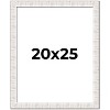 PosterPalooza | Sculpted White Picture Frame - UV Acrylic, Foam Board Backing, Hanging Hardware - 2 of 4