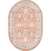 Unique Loom Charlotte Carmel Botanical Indoor Woven Area Rug - 2 of 4