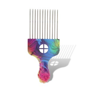 Unique Bargains Metal Hair Pick - 1 of 4