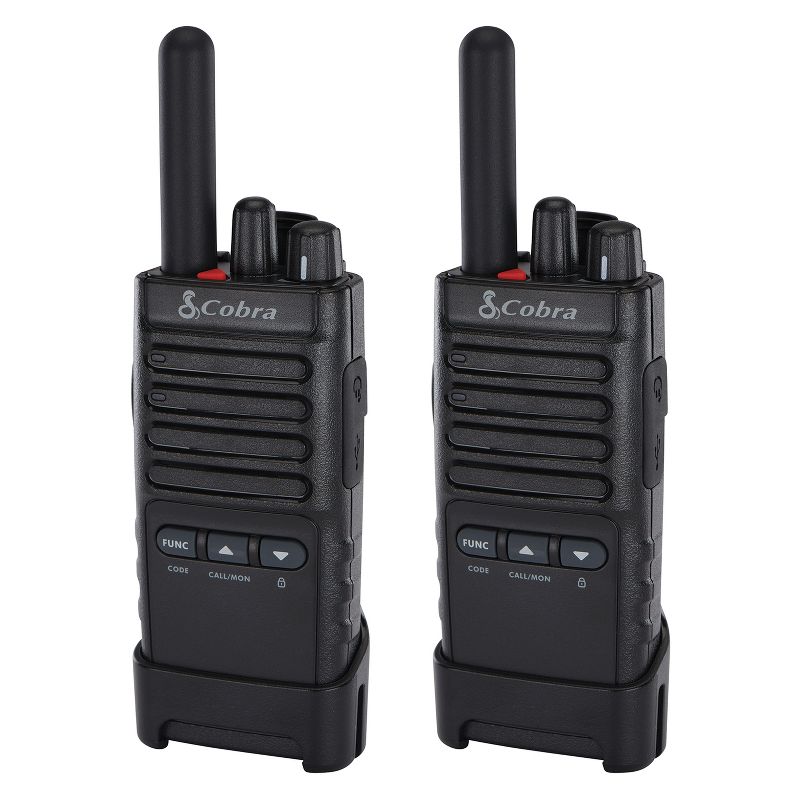 Cobra PX650 Pro Business 42-Mile-Range 2-Watt FRS 2-Way Radios with Surveillance Headset, 2 Count, 5 of 11