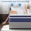 Swedrea Hybrid Mattress Breathable Medium Cooling Memory Foam Bed-in-a-Box White - 3 of 3
