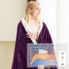 Inhand Heated Blanket Electric Heating Blanket Auto-Off 10 Heat Level Over-Heat Protection Flannel ETL Certified - 4 of 4
