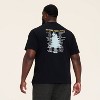 Adult National Parks Graphic Print Short Sleeve Crewneck T-Shirt - Woolrich x Target Black - 3 of 4