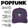 Batman Joker Symbol Foam Trucker Cap Purple - 2 of 4