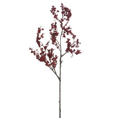 Allstate Floral 19 Burgundy Double Baby's Breath Artificial Flower Spray :  Target