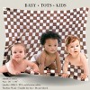 Zalamoon Checkered Baby & Toddler Blanket For Your Diaper Bag, Stroller, Tummy Time and Nursing - 4 of 4