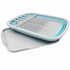 SAMMART 8L (2.11Gallons) Collapsible Dish Drainer with Drainer Board, White/Grey - image 2 of 4