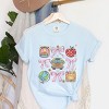 Simply Sage Market Coquette School Chart Sparkle Garment Dyed Tee - 3 of 4