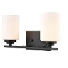 Millennium Lighting Durham 2 - Light Vanity in  Matte Black - 2 of 2