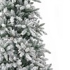 Nearly Natural 11-ft Flocked Livingston Fir Artificial Christmas Tree with Pine Cones, 950 Clear Warm LED Lights and 3016 Bendable Branches - 2 of 3