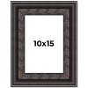 PosterPalooza | Photo Size 3.5" Wide Ornate Black Frame - UV Acrylic, Foam Board Backing, Hanging Hardware - 2 of 4